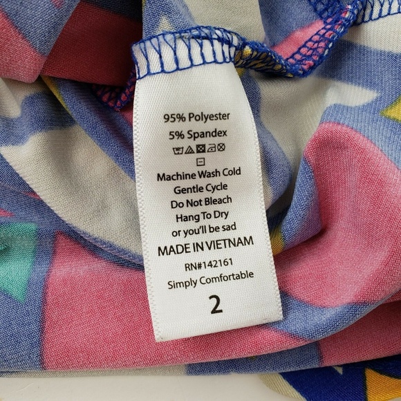 LULAROE Mae Dress Size 2 - Picture 3 of 5